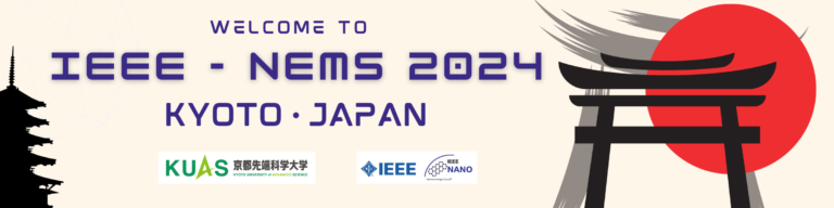 IEEE-NEMS 2024 conference banner by DANG Thanh Hang, Kyoto University of Advanced Science
